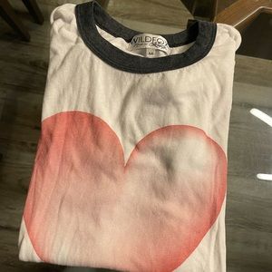 Wild fox heart Tshirt
